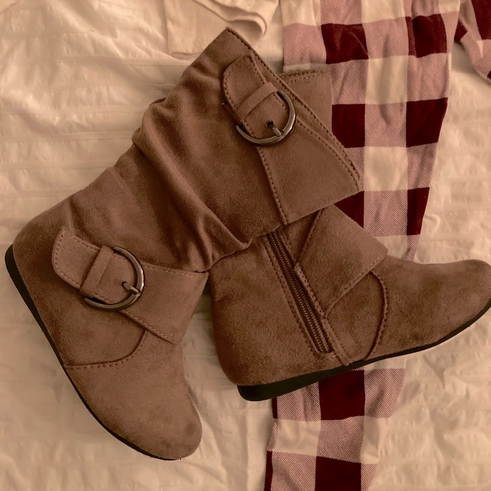 Brown Suede Boots Size 11